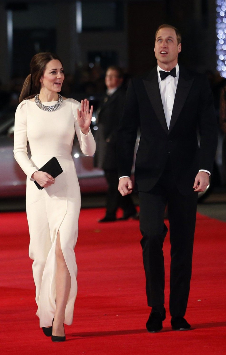 Britain&#039;s Prince William, the Duke of Cambridge and his wife Catherine, the Duchess of Cambridge