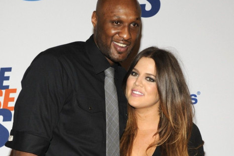 File photo of Odom and his wife Kardashian arriving for the 19th annual Race to Erase MS Gala in Los Angeles.(Reuters)