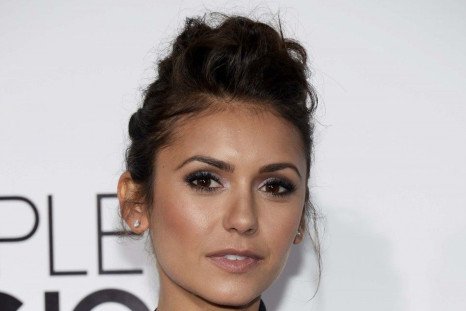 Nina Dobrev Arrives at the 2014 People's Choice Awards in Los Angeles