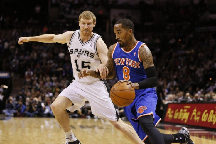 NBA: New York Knicks at San Antonio Spurs