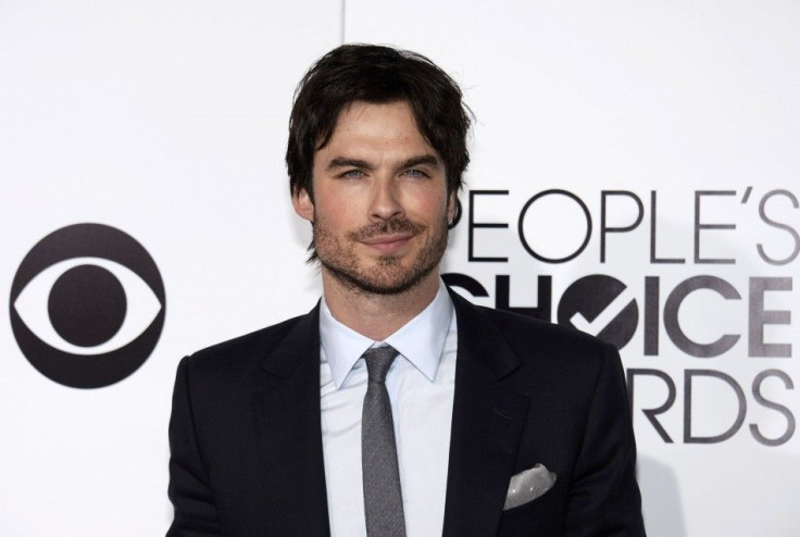 Actor Ian Somerhalder arrives at the 2014 People's Choice Awards in Los Angeles