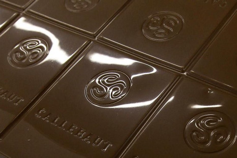 A chocolate bar is seen at Barry Callebaut factory in Lebbeke September 29, 2011.