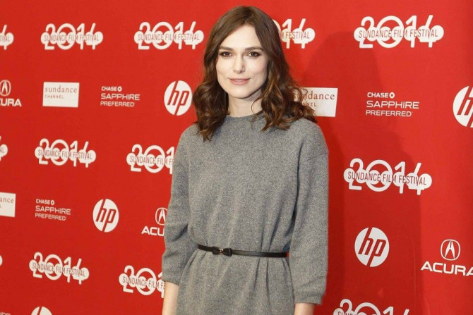 Actress Keira Knightley attends the premiere of the film Laggies at the Sundance Film Festival