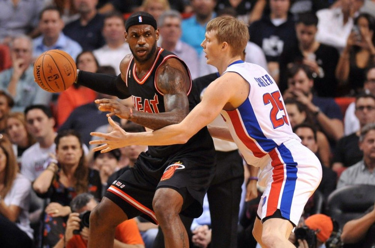 NBA: Detroit Pistons at Miami Heat