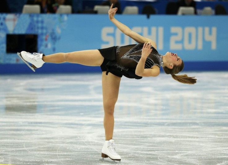 Ashley Wagner of the United States competes during the Team Ladies Short Program at the Sochi 2014 Winter Olympics