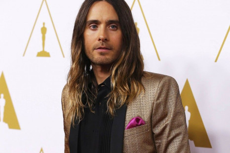 Jared Leto arrives at the 86th Academy Awards nominees luncheon in Beverly Hills