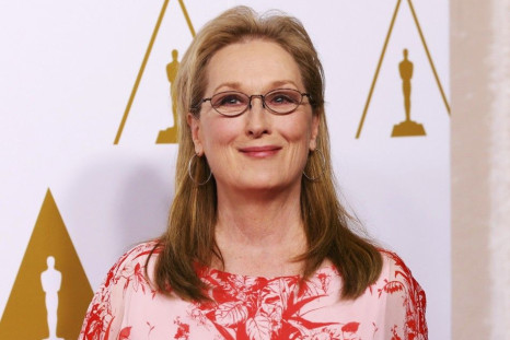 Meryl Streep arrives at the 86th Academy Awards nominees luncheon in Beverly Hills
