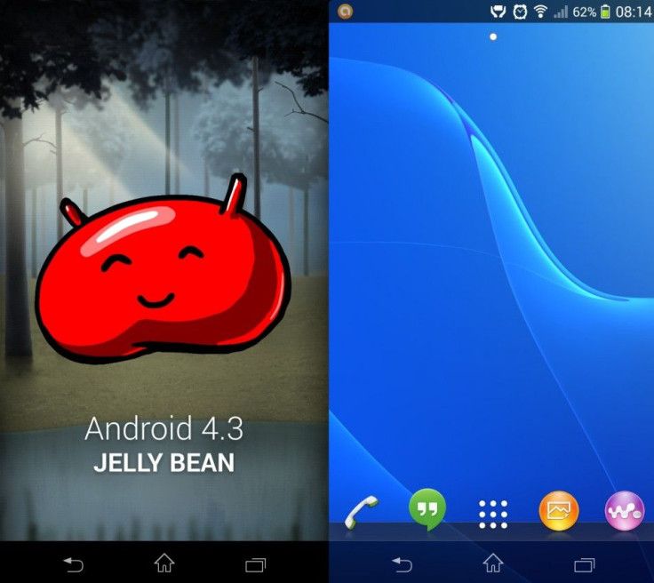 Android 4.3 Sony Xperia SP