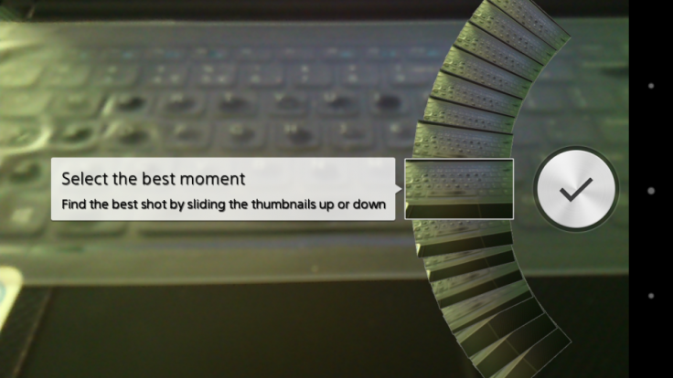 Xperia SP Timeshift Burst