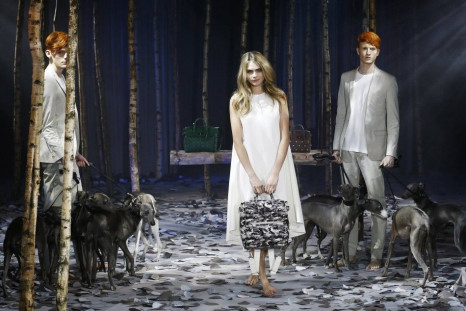 Cara Delevigne presents the Cara Delevigne Collection by Mulberry during London Fashion Week