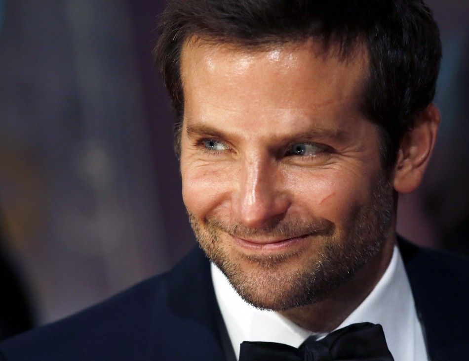 Bradley Cooper arrives at the BAFTA awards ceremony in London