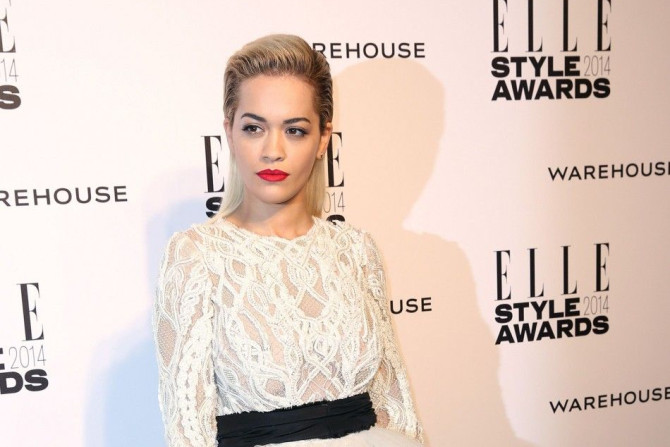 Rita Ora arrives at the Elle Style Awards in London