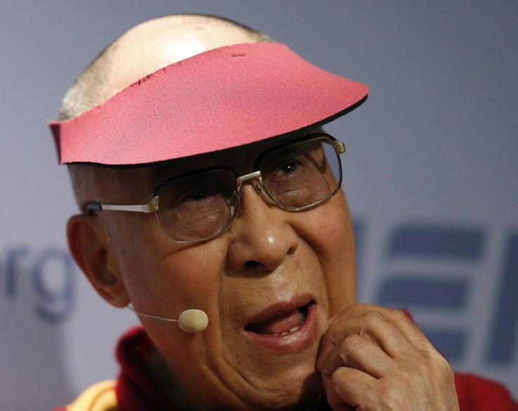 Dalai Lama addresses the American Enterprise Institute in Washington