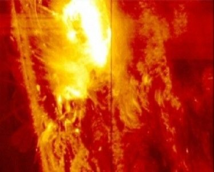 On Jan. 28, 2014, NASA's IRIS witnessed its strongest solar flare since it launched in the summer of 2013.