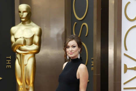 2014 Oscars Red Carpet: Pregnant Olivia Wilde