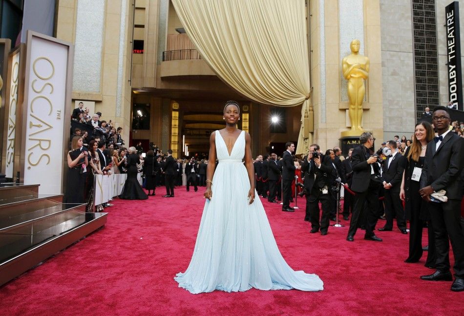 Nyongo, best supporting actress nominee for her role in quot12 years a Slavequot, arrives the 86th Academy Awards in Hollywood