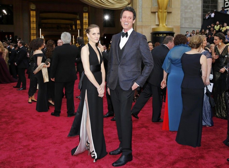 Broten and Wallack, best original screenplay nominees for the film quotDallas Buyers Clubquot arrive at the 86th Academy Awards in Hollywood