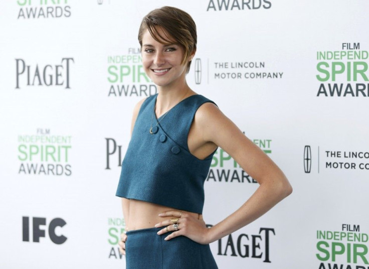 Best female lead nominee for the film &quot;The Spectacular Now&quot; actress Shailene Woodley 