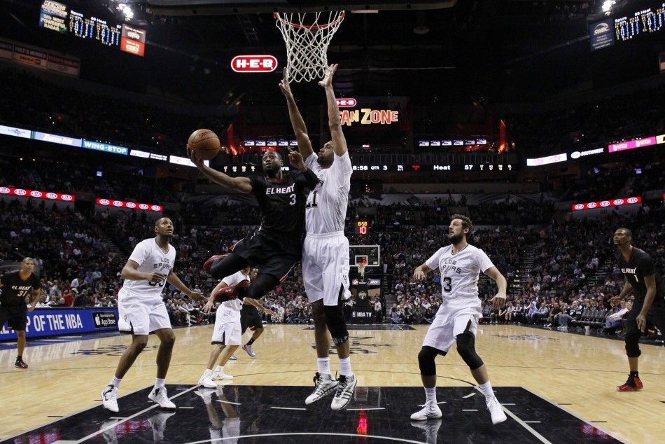 NBA Miami Heat at San Antonio Spurs