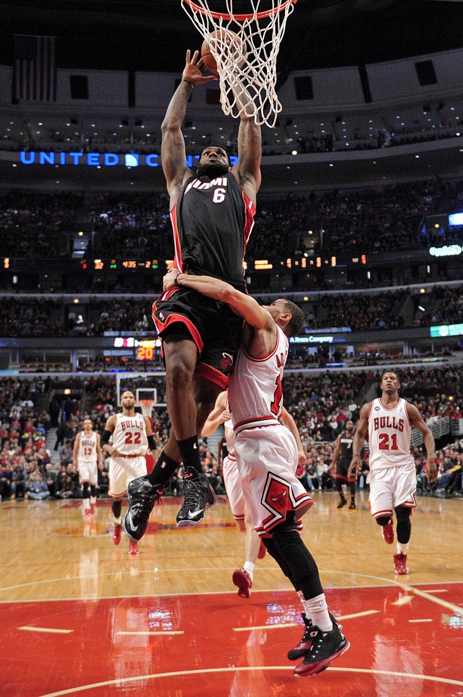 NBA Miami Heat at Chicago Bulls