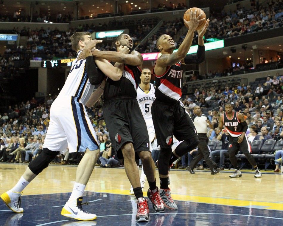 NBA Portland Trail Blazers at Memphis Grizzlies