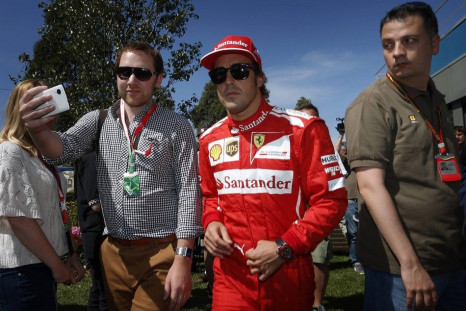 Ferrari Formula One driver Fernando Alonso