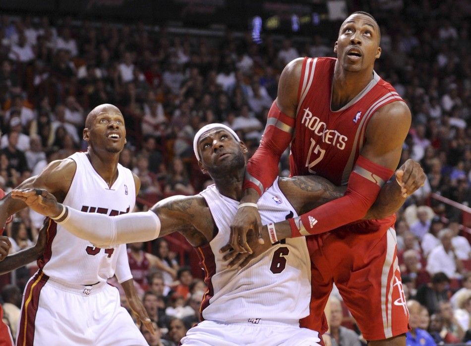 NBA Houston Rockets at Miami Heat