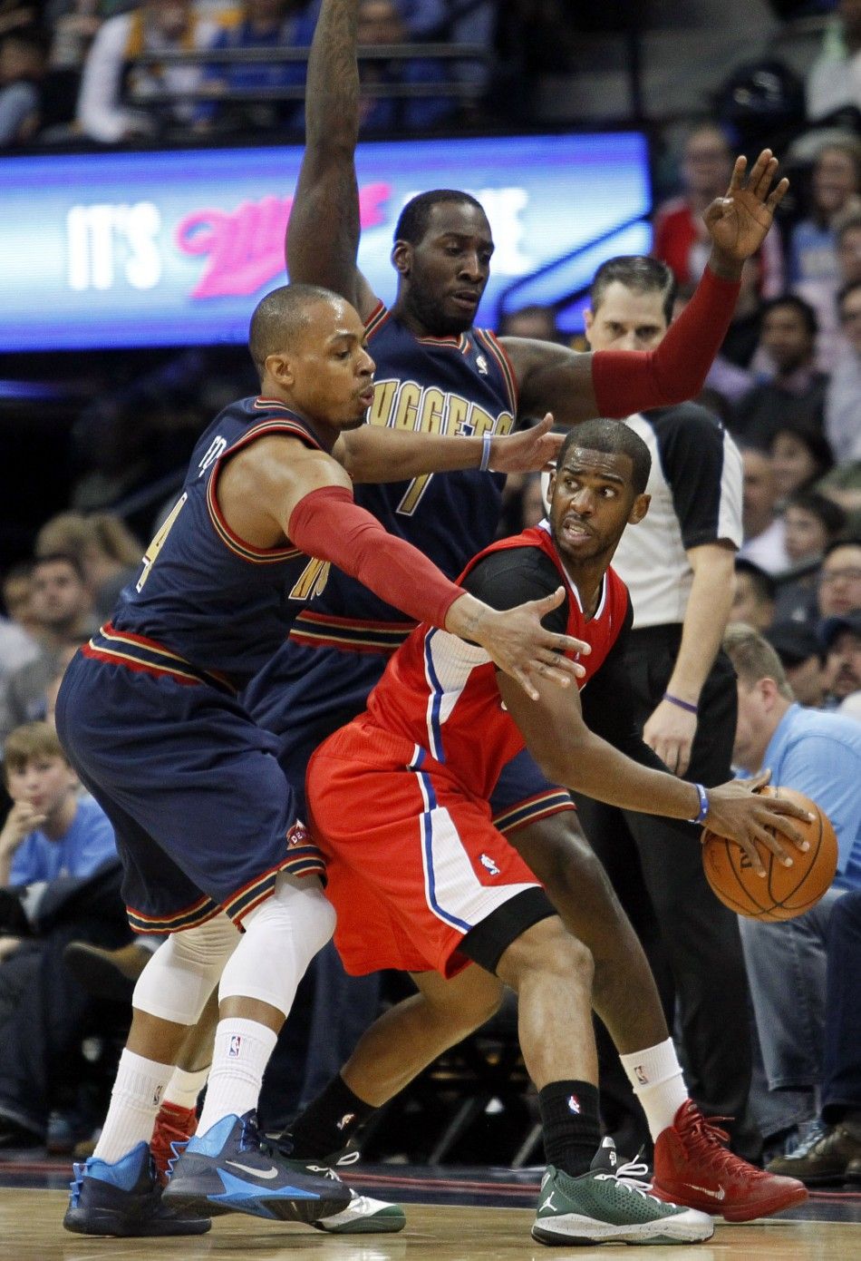 NBA Los Angeles Clippers at Denver Nuggets