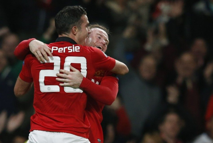 Van Persie Celebrates