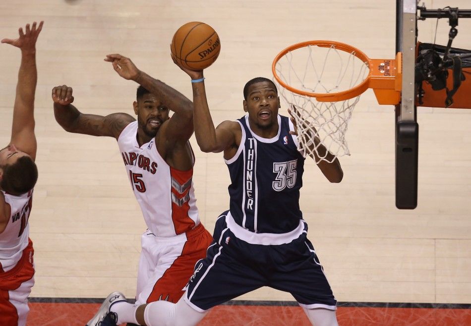 NBA Oklahoma City Thunder at Toronto Raptors