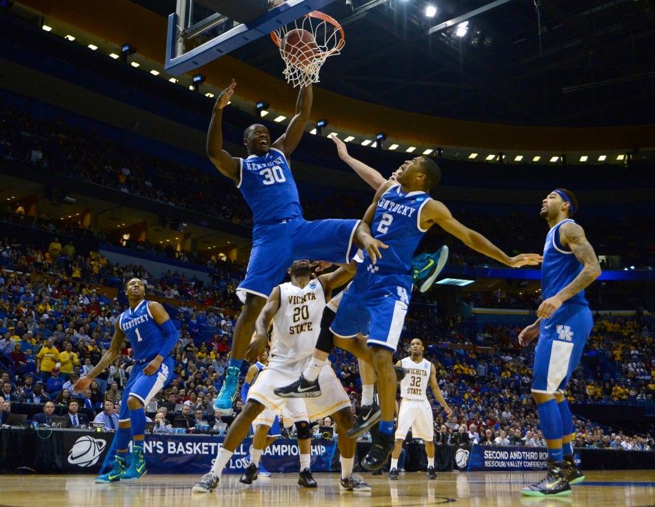 NCAA Basketball NCAA Tournament-3rd Round-Wichita State vs Kentucky