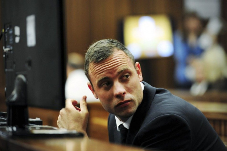 Oscar Pistorius During The Trial