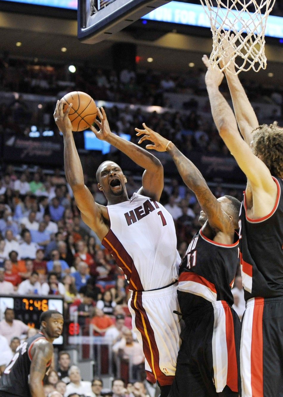 NBA Portland Trail Blazers at Miami Heat