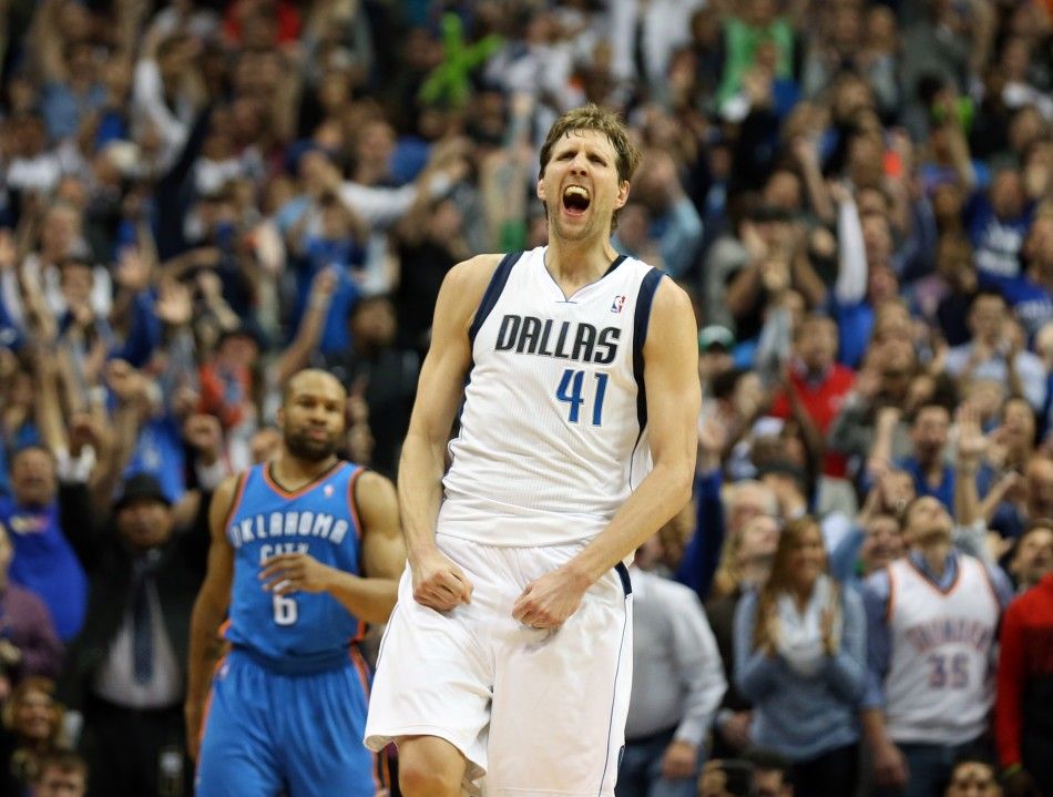 NBA Oklahoma City Thunder at Dallas Mavericks