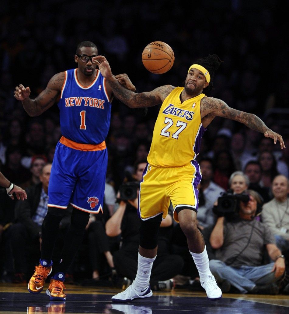 NBA New York Knicks at Los Angeles Lakers