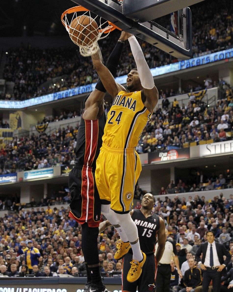 NBA Miami Heat at Indiana Pacers