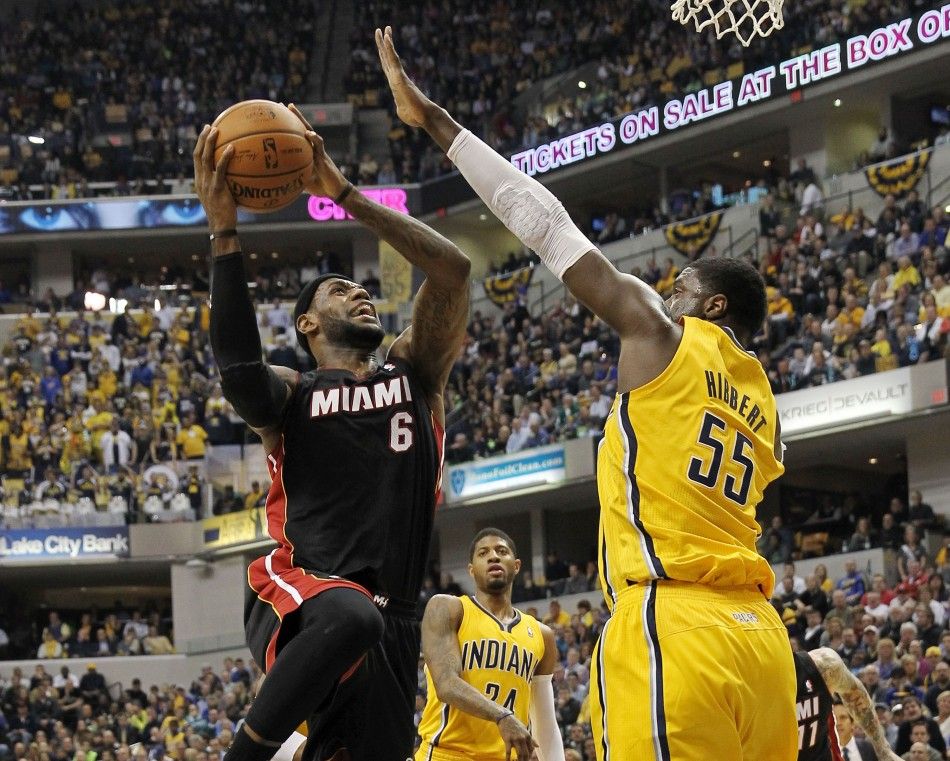 NBA Miami Heat at Indiana Pacers