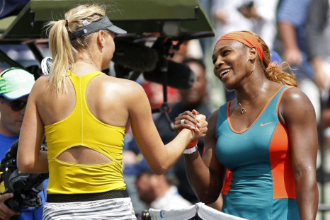 Serena Greets Sharapova