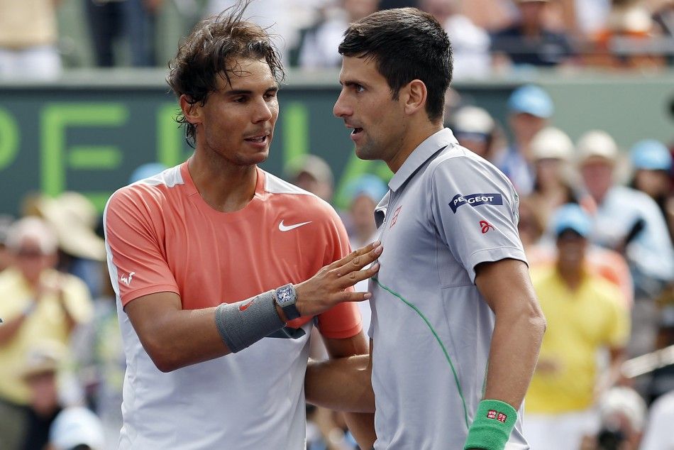 Tennis Sony Open-Nadal v Djokovic