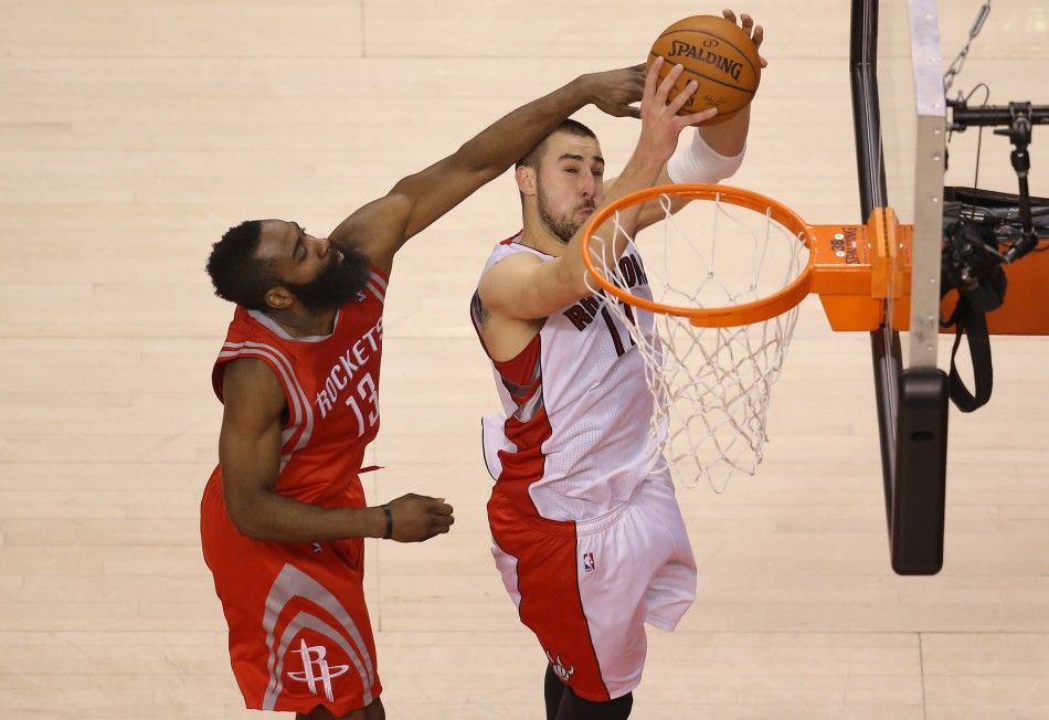 NBA Houston Rockets at Toronto Raptors