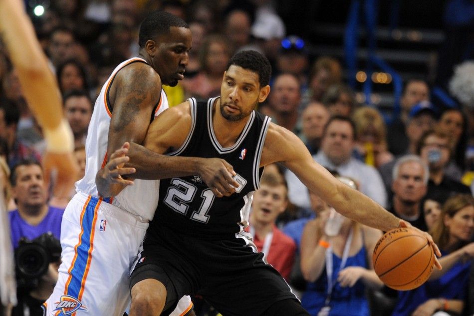 NBA San Antonio Spurs at Oklahoma City Thunder