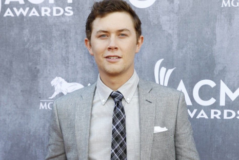 Scotty McCreery arrives at the 49th Annual Academy of Country Music Awards in Las Vegas