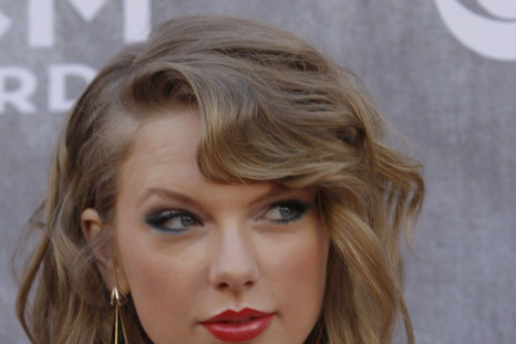 Country music artist Taylor Swift arrives at the 49th Annual Academy of Country Music Awards in Las Vegas