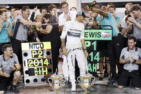 Success Bash For Lewis Hamilton