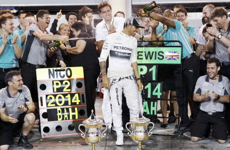 Success Bash For Lewis Hamilton