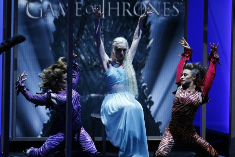 File photo of a dance number being performed in tribute to outstanding drama series nominee &quot;Game of Thrones&quot; at the 65th Primetime Emmy Awards in Los Angeles