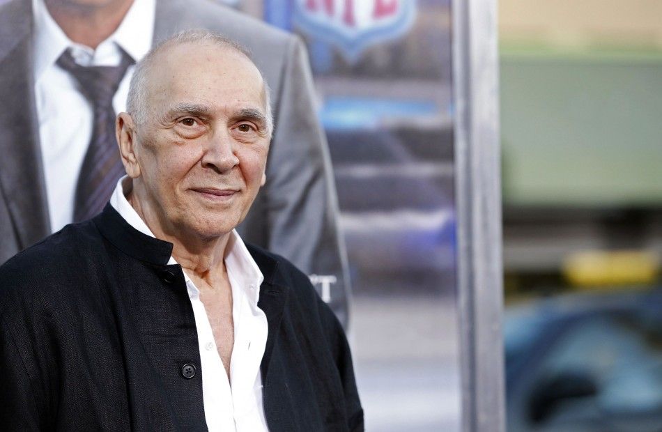 Frank Langella poses at the premiere of quotDraft Dayquot in Los Angeles