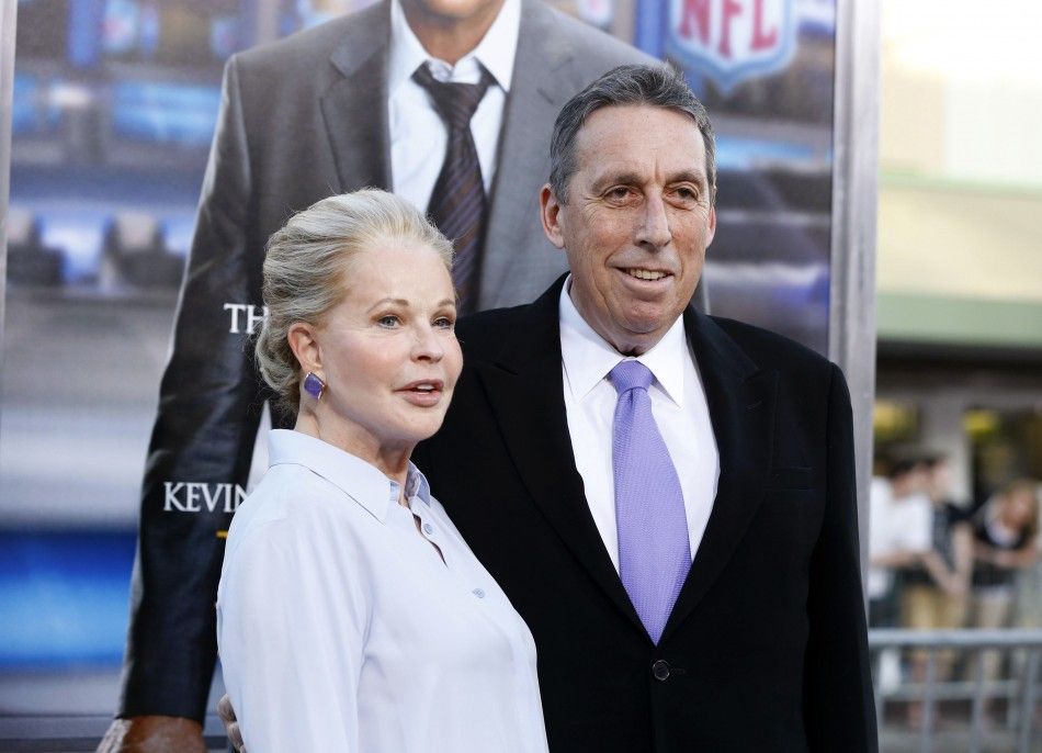 Ivan Reitman and his wife Genevieve pose at the premiere of quotDraft Dayquot in Los Angeles
