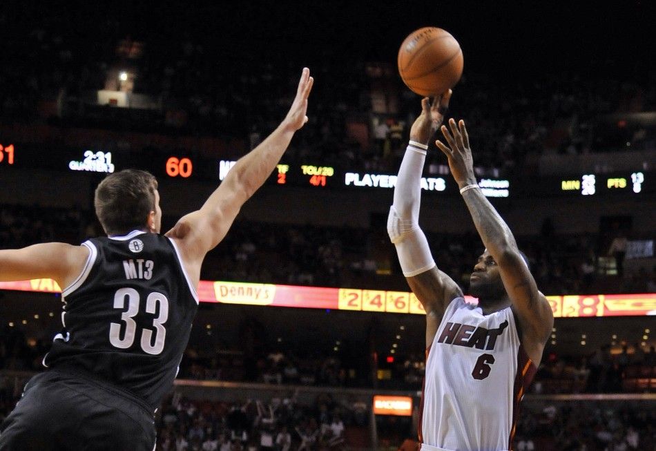 NBA Brooklyn Nets at Miami Heat