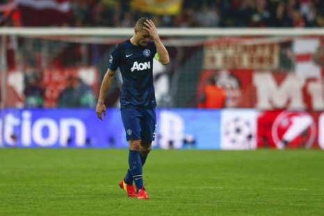 Disappointed Vidic